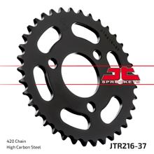 Piñón JT Sprockets 420 37Z, diámetro interior 50 mm, círculo de pernos 72 mm para Honda NSR 50 ccm Año 1997