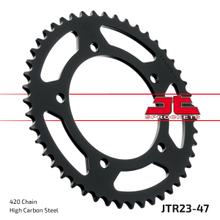Kolo řetězu JT Sprockets 420 47Z vnitřní průměr 102,2mm rozteč otvorů 120mm pro Aprilia RS 50 ccm r. v. 1994 - 1999