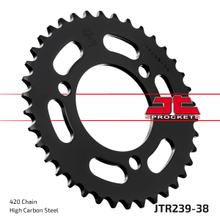 Kettenrad JT Sprockets 420 38Z Innendurchmesser 70mm Lochkreis 90mm für Honda MB MT MTX MBX S 50 / 80 ccm