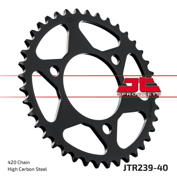 Kettenrad JT Sprockets 420 40Z Innendurchmesser 70mm Lochkreis 90mm für Honda MB MT MTX MBX S 50 / 80 ccm