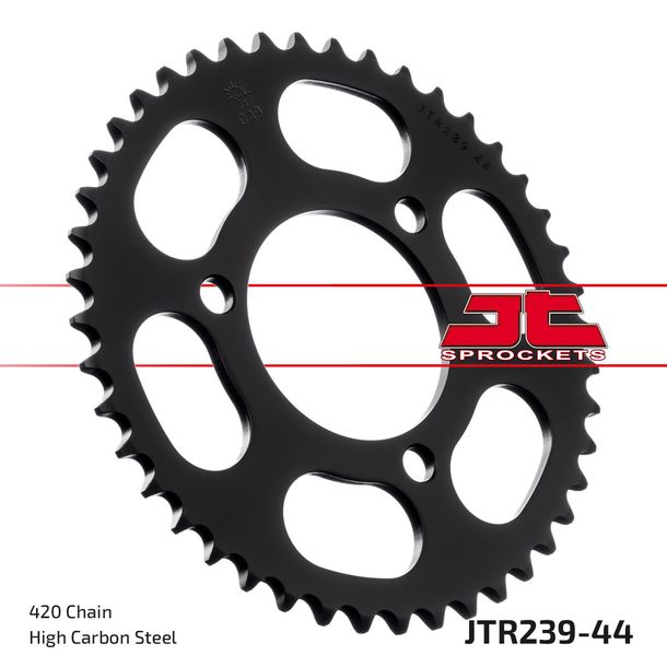 Kettenrad JT Sprockets 420 44Z Innendurchmesser 70mm Lochkreis 90mm für Honda MB MT MTX MBX S 50 / 80 ccm