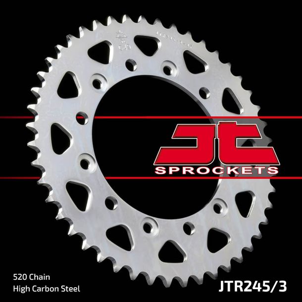 Kettenrad JT Sprockets 520 47Z Innendurchmesser 130mm Lochkreis 150mm für Yamaha XJ6 Diversion ABS F, Honda FMX NX Dominator SLR YZF R Thunder Cat 250 Bj. 1983 - 2016