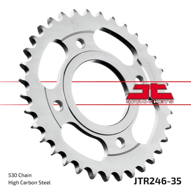 Kettenrad JT Sprockets 530 35Z Innendurchmesser 70mm Lochkreis 110mm für Honda CB T N 250 / 400 ccm Bj. 1977 - 1981