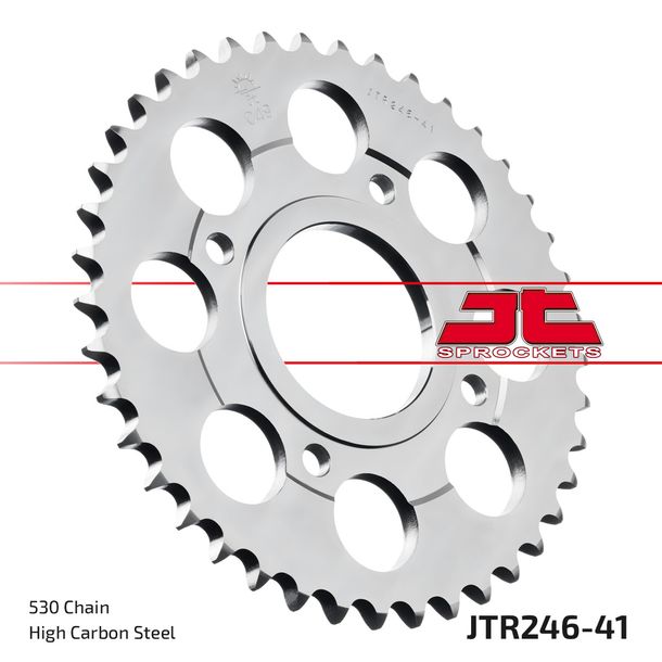 Kettenrad JT Sprockets 530 41Z Innendurchmesser 70mm Lochkreis 110mm für Honda CB T N 250 / 400 ccm Bj. 1977 - 1981