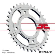 JT Sprockets 520 35Z sprocket inner diameter 70mm bolt circle 110mm for Honda CM T CB N 250 / 400 ccm Year 1980 - 1983
