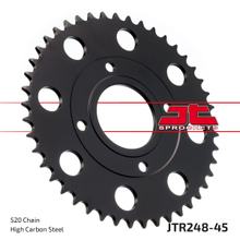 JT Sprockets 520 45Z, diametro interno 70 mm, bullone circolare 110 mm per Honda CB RS 250 ccm Anno 1980 - 1984