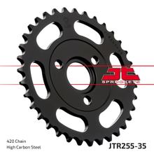 Kolo řetězu JT Sprockets 420 35Z vnitřní průměr 29,2mm rozteč otvorů 54mm pro Honda Z R Monkey Cross J G A 50 ccm