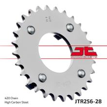 Kettenové kolo JT Sprockets 420 28Z vnitřní průměr 50mm rozteč otvorů 82mm pro AJS Regal Raptor DD, Honda CY SS M 50 - 80 ccm