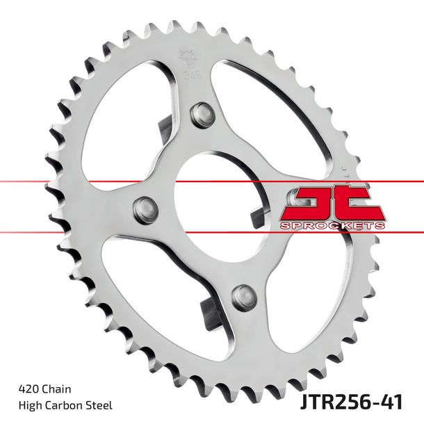 JT Sprockets 420 41Z tandwiel binnendiameter 50 mm boutcirkel 82 mm voor AJS Regal Raptor DD, Honda CY SS M 50 - 80 ccm