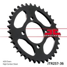 JT Sprockets 420 36Z tandwiel binnendiameter 54 mm boutcirkel 70 mm voor Honda C LA Cub Z 50 cc bouwjaar 1977 - 1986