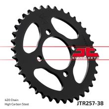 JT Sprockets 420 38Z tandwiel binnendiameter 54 mm boutcirkel 70 mm voor Honda C LA Cub Z 50 cc bouwjaar 1977 - 1986