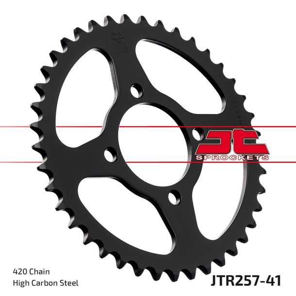 Kettenrad JT Sprockets 420 41Z Innendurchmesser 54mm Lochkreis 70mm für Honda C LA Cub Z 50 ccm Bj. 1977 - 1986