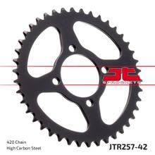 Piñón JT Sprockets 420 42T, diámetro interior 54 mm, círculo de perno 70 mm para Honda C LA Cub Z 50 ccm Año 1977 - 1986