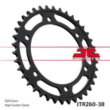 JT Sprockets 520 38Z sprocket inner diameter 120mm bolt circle 140mm for Honda XR R XL 250 ccm Year 1984 - 1988