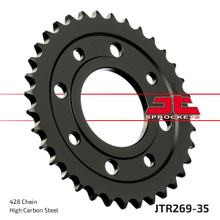 Kettenrad JT Sprockets 428 35Z Innendurchmesser 58mm Lochkreis 90mm für Kymco Zing K-Pipe, Daelim VC Advance VT VS Brixton Crossfire Honda MSX Roadwin