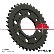 Kettenrad JT Sprockets 428 37Z Innendurchmesser 58mm Lochkreis 90mm für Kymco Zing K-Pipe, Daelim VC Advance VT VS Brixton Crossfire Honda MSX Roadwin