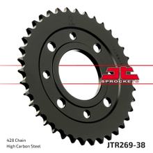 Pignon JT Sprockets 428 38Z, diamètre intérieur 58 mm, cercle de boulons 90 mm pour Kymco Zing K-Pipe, Daelim VC Advance VT VS Brixton Crossfire Honda