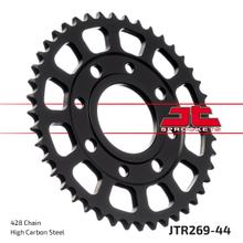 Kettenrad JT Sprockets 428 44Z vnitřní průměr 58mm rozteč otvorů 90mm pro Kymco Zing K-Pipe, Daelim VC Advance VT VS Brixton Crossfire Honda MSX Roadwin