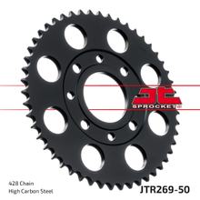 Kettenrad JT Sprockets 428 50Z Innendurchmesser 58mm Lochkreis 90mm für Kymco Zing K-Pipe, Daelim VC Advance VT VS Brixton Crossfire Honda MSX Roadwin