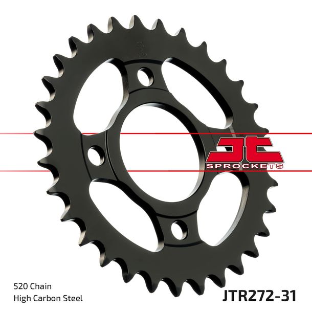 Pignone JT Sprockets 520 31Z, diametro interno 58 mm, bullone circolare 90 mm per Honda CB Two-Fifty 250 ccm Anno 1996 - 1998