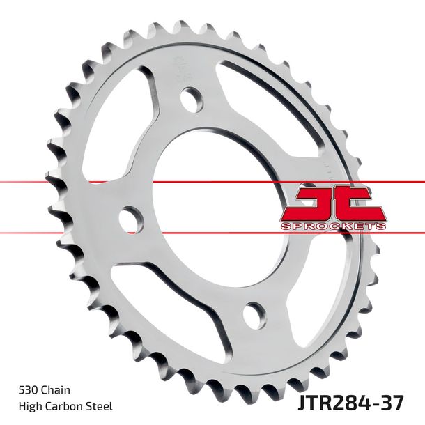 JT Sprockets 530 37Z sprocket inner diameter 80mm bolt circle 110mm for Honda CB K1 - K6 F2 SC Nighthawk 650 / 750 ccm Year 1969 - 1983