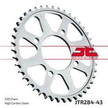 Pignon JT Sprockets 530 43Z, diamètre intérieur 80 mm, cercle de boulons 110 mm pour Honda CB K1 - K6 F2 SC Nighthawk 650 / 750 ccm Année 1969 - 1983