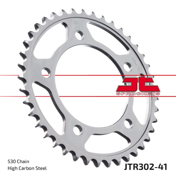 JT Sprockets 530 41Z sprocket inner diameter 112mm bolt circle 138mm for Honda CBF FA F A CBR CB SF X11 600 - 1300 ccm Year 1991 - 2021