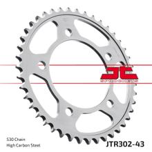 Pignon JT Sprockets 530 43Z pour Honda CBF FA F A CBR CB SF X11 600 - 1300 ccm Année 1991 - 2021