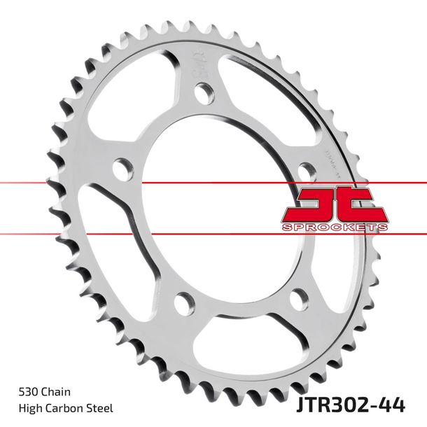 Kettenrad JT Sprockets 530 44Z für Honda CBF FA F A CBR CB SF X11 600 - 1300 ccm Bj. 1991 - 2021