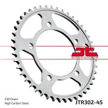 Kettenrad JT Sprockets 530 45Z Innendurchmesser 112mm Lochkreis 138mm für Honda CBF FA F A CBR CB SF X11 600 - 1300 ccm Bj. 1991 - 2021