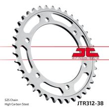 Ozubené kolo JT Sprockets 525 38Z vnitřní průměr 120mm rozteč otvorů 138mm pro Honda VFR R RVF 400 / 750 ccm r. v. 1988 - 1997