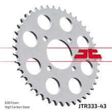 Pignon JT Sprockets 630 43Z, diamètre intérieur 80 mm, cercle de boulons 110 mm pour Honda CB F1 A Four F2 750 ccm Année 1977 - 1979