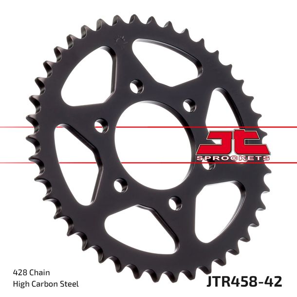 JT Sprockets 428 42Z tandwiel binnendiameter 58 mm boutcirkel 78 mm