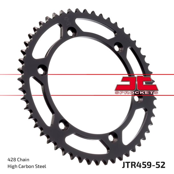 Kettenrad JT Sprockets 428 52Z Innendurchmesser 134mm Lochkreis 150mm