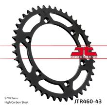 Pignon JT Sprockets 520 43Z, diamètre intérieur 134 mm, cercle de boulons 150 mm pour Kawasaki KX F KLX S R 125 - 650 ccm Année 1980 - 2022