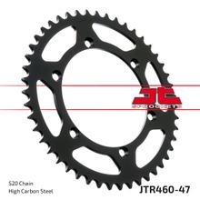 Pignon JT Sprockets 520 47Z, diamètre intérieur 134 mm, cercle de boulons 150 mm pour Kawasaki KX F KLX S R 125 - 650 ccm Année 1980 - 2022