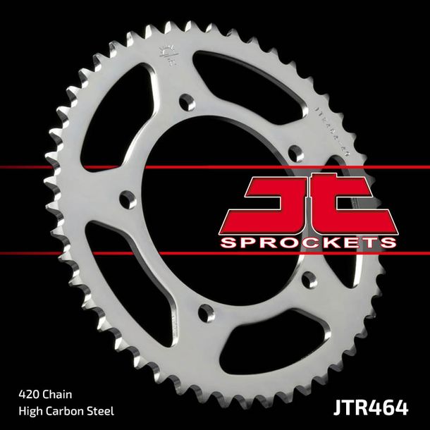 Piñón JT Sprocket 420 48Z, diámetro interior de 100 mm, círculo de pernos de 116 mm para Kawasaki KX 60 / 80 ccm Año 1983 - 1999