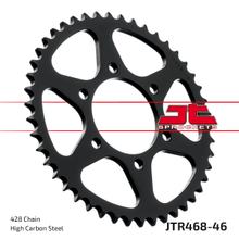Pignon JT Sprockets 428 46Z, diamètre intérieur 68 mm, cercle de boulons 86 mm pour Kawasaki BN A Eliminator 125 ccm Année 1998 - 2007