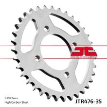 Kettenrad JT Sprockets 530 35Z Innendurchmesser 70mm Lochkreis 92mm für Kawasaki Z J S3 A Mach 2 KH 250 - 500 ccm Bj. 1974 - 1992