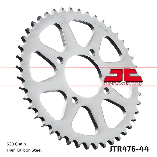Kettenrad JT Sprockets 530 44Z Innendurchmesser 70mm Lochkreis 92mm für Kawasaki Z J S3 A Mach 2 KH 250 - 500 ccm Bj. 1974 - 1992