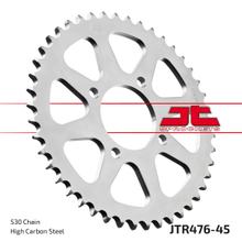 Pignon JT Sprockets 530 45Z, diamètre intérieur 70 mm, cercle de boulons 92 mm pour Kawasaki Z J S3 A Mach 2 KH 250 - 500 ccm Année 1974 - 1992