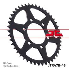 Pignon JT Sprockets 520 45Z pour Yamaha YZF-R6, Kawasaki ZX-6R 250 - 1000 ccm Année 1984 - 2022