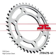 Rozetka JT Sprockets 530 41Z Vnitřní průměr 110mm Roztečná kružnice 130mm pro Yamaha YZF-R6 FZ1 Fazer N NA S SA, Suzuki GSX-R 600 - 1670 ccm Bj. 1985 - 2017