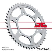 Rozetka JT Sprockets 530 48Z Vnitřní průměr 110mm Roztečný kruh 130mm pro Yamaha YZF-R6 FZ1 Fazer N NA S SA, Suzuki GSX-R 600 - 1670 ccm Bj. 1985 - 2017
