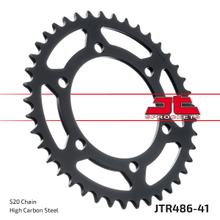 Pignone JT Sprockets 520 41Z, diametro interno 110 mm, bullone circolare 130 mm per Yamaha YZF-R6, Suzuki GSX-R 250 - 1000 ccm Anno 1987 - 2022