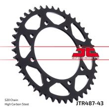 Kettenrad JT Sprockets 520 43Z Innendurchmesser 120mm Lochkreis 140mm für Kawasaki KLR Tengai KLE KLX W A 250 - 800 ccm Bj. 1987 - 2022