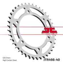 Pignon JT Sprockets 525 40Z, diamètre intérieur 120 mm, cercle de boulons 140 mm pour Kawasaki ZX-6R ZR-7 S, Suzuki GSX-R ZR Zephyr W 600 - 750 ccm Année 1991 - 2006