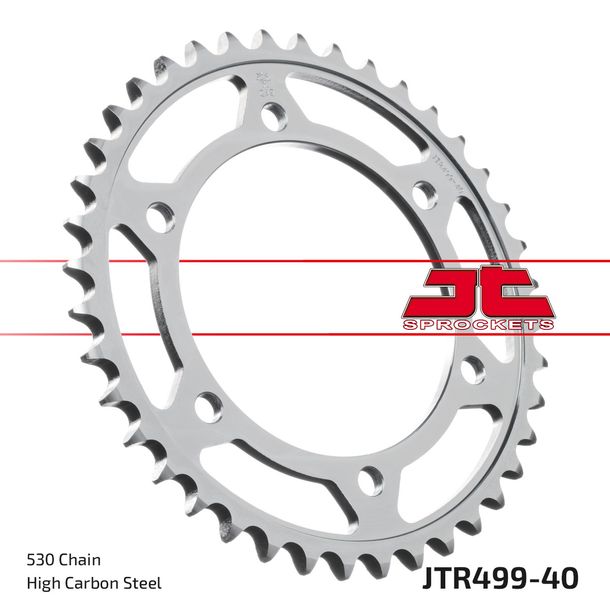 Kettenrad JT Sprockets 530 40Z für Kawasaki VN Classic ZZR, Suzuki GSX-R Hayabusa TL S 400 - 1300 ccm Bj. 1989 - 2007