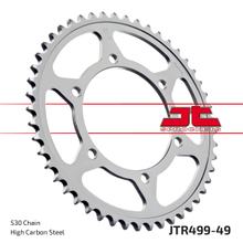 JT Sprockets 530 49Z tandwiel binnendiameter 120 mm boutcirkel 140 mm voor Kawasaki VN Classic ZZR, Suzuki GSX-R Hayabusa TL S 400 - 1300 cc bouwjaar 1989 - 2007