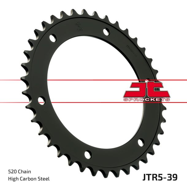 Kettenrad JT Sprockets 520 39Z Innendurchmesser 136mm Lochkreis 160mm für BMW F GS Dakar ST Twin, Aprilia Pegaso G R 310 - 650 ccm Bj. 1988 - 2022